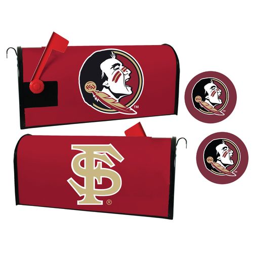 Florida State Seminoles Magnetic Mailbox Cover & Sticker Set Officially Licensed Collegiate Product