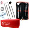 Dental Plaque Remover Set Tooth Cleaning Kit Dentist Scaler Calculus Pick Tools