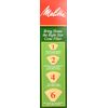 Melitta M4 Cone Coffee Filters Natural, 100 Count, Brown