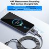 USB C Power Meter Type C Tester USB Multimeter 4.5-50V 0-12A Two-Way Measurement
