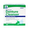 Quality Choice Denture Cleanser Overnight Whitening 40 Tablets Each (4 Pack)