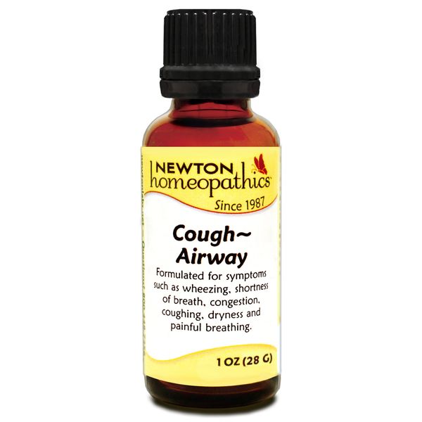 Newton Homeopathics Cough~Airway Pellets 1 OZ