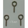 25 Screw Hooks Screw in Hook Eye Assorted Size 2.5" 2" 1.75" 1.25" 1" NEW Pack
