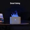 250ml USB Air Humidifier Essential Oil Aroma Diffuser 3D Flame Mist Home Decor