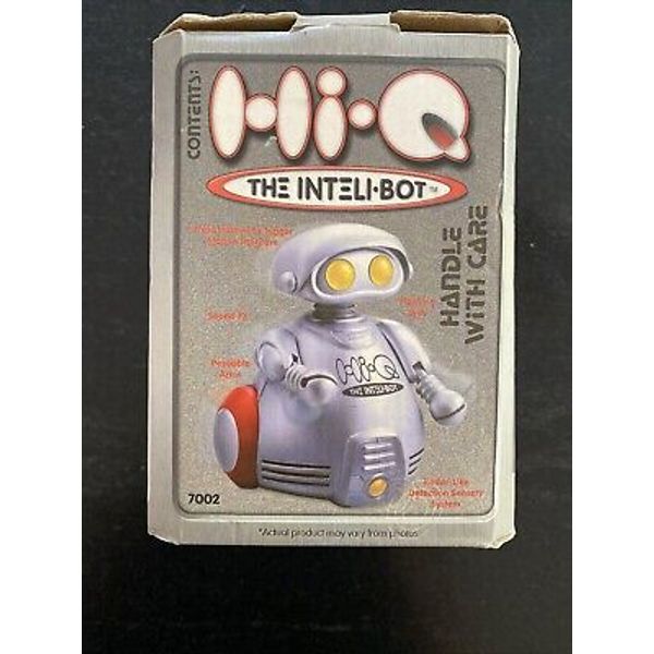 Vintage DYTOY Hi-Q The Inteli-Bot Interactive Robot Toy 1999 ~ Rare ~ VGC