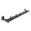 Delock 19″ LWL Rangierpanel 1 HE schwarz