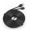Soshine Long Micro USB Cable 25ft - USB to Micro USB Cable for PS4 Controller and Security Camera 2pack (Black)
