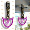 Crystal Devil Broken Heart TSURIKAWA PP Ring Car Bus Handle Strap Fabric GRW X1
