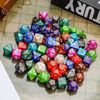 Dice Set 10 Sets D20 W20 Dice Dice Set Pearl Dice 70 Pieces