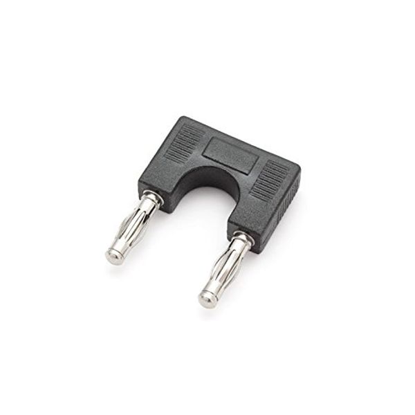 Kurzschlussstecker 4mm, Raster 19mm, 33mm lang, schwarz