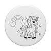 Kids Coloring Book Unicorn Rainbow PopSockets Adhesive PopGrip