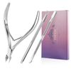 Cuticle Trimmer Pusher Cutter Stainless Steel