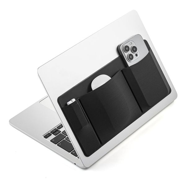 Sanwa Direct 200-INPK1BK Laptop Gadget Pocket PC Pouch Paste Storage Mouse Cable Accessory