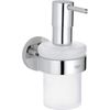 40448001 Essentials Soap Dispenser with Holder, Starlight Chrome