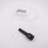 Westward 4LZD1 3/8" Drive  10mm Hex Tip Impact Socket Bit Black Oxide