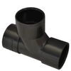 Solvent Weld 50mm Waste Pipe 90 Degree Tee - Black