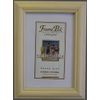 H1 Pine Frame With White Mount 20" x 16" for Pic Size A3 (Plastic Glass)
