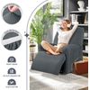 Funda para sillón reclinable de 4 piezas, funda elástica para sofá