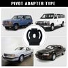 2Pcs Windshield Wiper Arm Pivot Adapter Connecting Arm Clip Replace Parts Compatible with Ford, Replace E3TZ-17531-A / E3TZ17531A