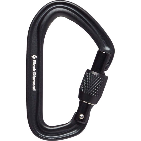 Black Diamond BD10534 Hot Forge Screw Gate, Black