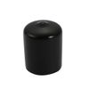 uxcell 2Pcs 20mm Inner Dia PVC Flexible Vinyl End Cap Screw Thread Protector Cover Black