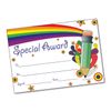 20 Special Award Glitter Reward Certificates A5 Primary Teaching Services
