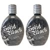2 Millennium Tanning SOLID BLACK 100X Bronzer Dark Tan Bed Lotion