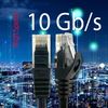 1aTTack.de - 1 x 3.0m Cat7 network cable, Cat.7 Ethernet, Lan & Cat 7 patch cable for maximum internet speed & connects all devices with RJ 45 socket green