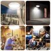 Solar Powered Ceiling Light 100W Indoor Light with Remote and Timer for Barn Shed Garage