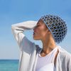 AEVBSOY 3 Pcs Mesh Hair Net Crocheted Thick Short Hair Net Cap Crochet Beanie Soft Rayon Knit Snood Hat Sleeping Women Hairnet Snoods Cover Ornament for Women Hair Accessories Sleeping Hairnet Black