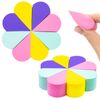 16Pcs Makeup Sponge Face Paint Sponges Reusable Soft Petal Shape Foundation Sponge Beauty Blenders for Cream Concealer Makeup & face sponges cleansing
