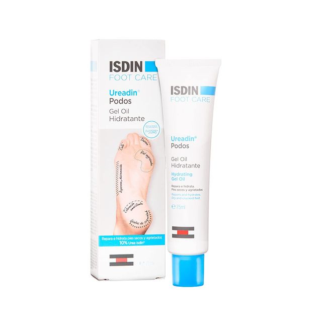 ISDIN Ureadin Podos Moisturizing Oil Gel 75Ml | For Dry, Fissurized Feet