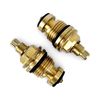 Pair of Chrome Plated Replacement Faucet Heads