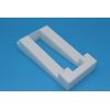 White Ring Video doorbell vinyl siding mount Original Ring 1, 2