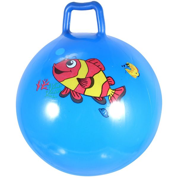 Ipetboom 1pc Kids Riding Balls Exercise Ball with Handle Bounce Balls with Handles for Kids Sporting Exercise Ball Bouncy Balls for Toddlers 1-3 Children Bounce Ball Fitness Animal Hopper