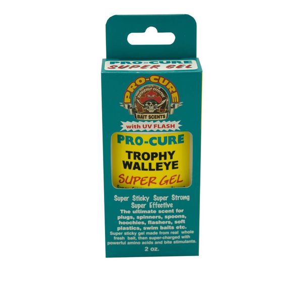 Pro-Cure Trophy Walleye Super Gel, 2 Ounce