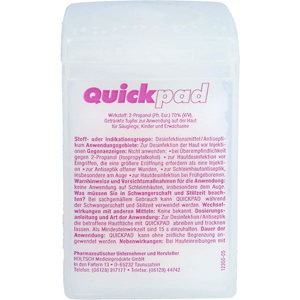 Quickpad ALK TUP Dispenser, Pack of 150, 0177589