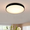 Flush Mount LED Ceiling Light Fixture, 16 inch 24W 1600 Lumens Ceiling Lamp