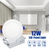 6PC 6in Ultra-Thin LED Recessed Ceiling Light with Junction Box,3CCT Adjustable
