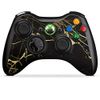 DeinDesign Skin kompatibel mit Microsoft Xbox 360 Controller Folie Sticker Marmor schwarz Muster