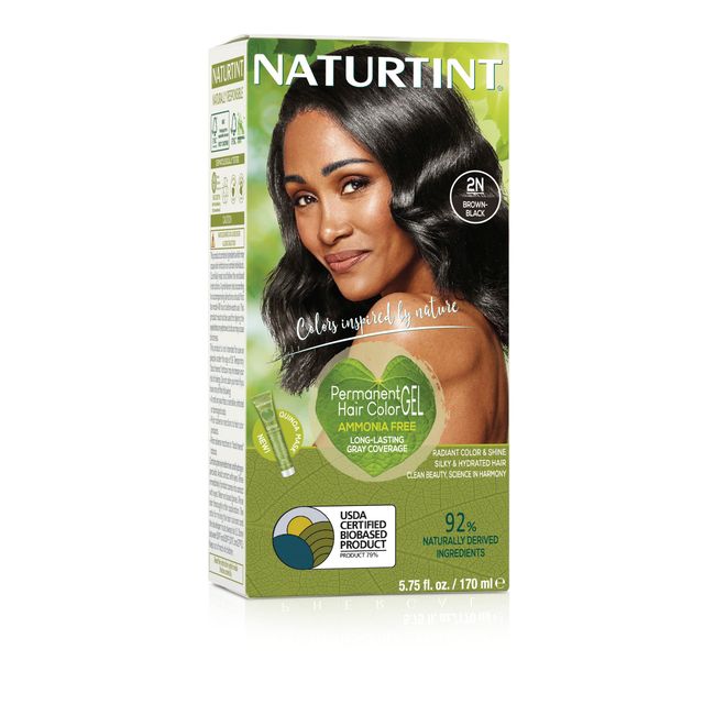 Naturtint Hr Clr Women 2N Brown Black, 5.98 oz