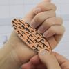Tons of Guns Pattern Double-Sided Oval Nail File Emery Board Set 4 Pack