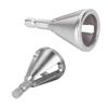 2 PCS Deburring External Chamfer Tool Metal Remove Burr Tools Repairs Damaged Bolts for Drill Bit Bolts