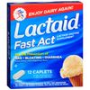 LACTAID FAST ACTING CAPLET 12CT   lactase ORAL TABLET 9000 UNIT