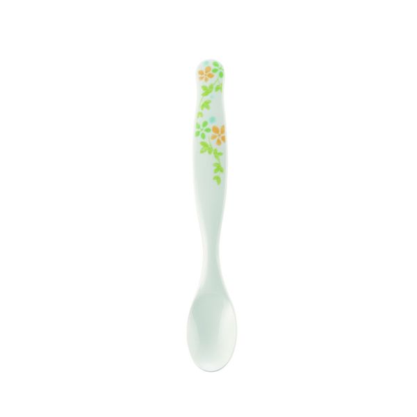 Richell Easy to Eat Spoon, Deep, Flower