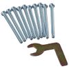 Urjumpea Wall Box Repair Tool 18 Type Wall Box Switch Socket Cassette Screws Support Rod Wall Electrical Box Screw Tool