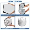 For Ford F150 2009-2014 Windshield Sunshade Window Sun Visor Protector Blocks UV