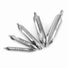 5pcs High Speed Steel Center Drill Bits Set 60 Degree Angle 1.5/2/2.5/3/4mm Countersink Bit Set Tool