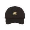 DSY Lifestyle Pug Baseball Hat -Black Pug. Dog Baseball Cap- Unisex