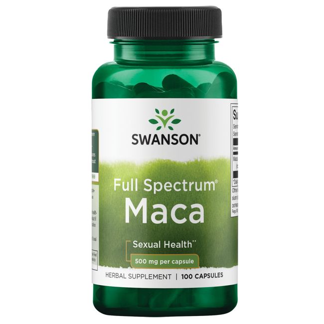 Swanson Maca 500 mg 100 Capsules